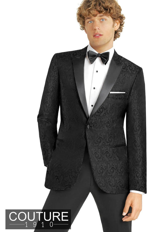 Paisley Black Tuxedo Jacket