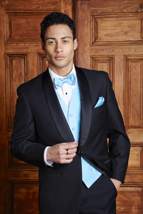 'Seville' Black Shawl Tuxedo Jacket