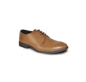 Oxford - Matte Brown Tuxedo Shoe