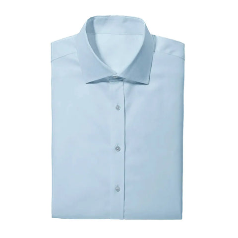 Light Blue Laydown Tuxedo Shirt