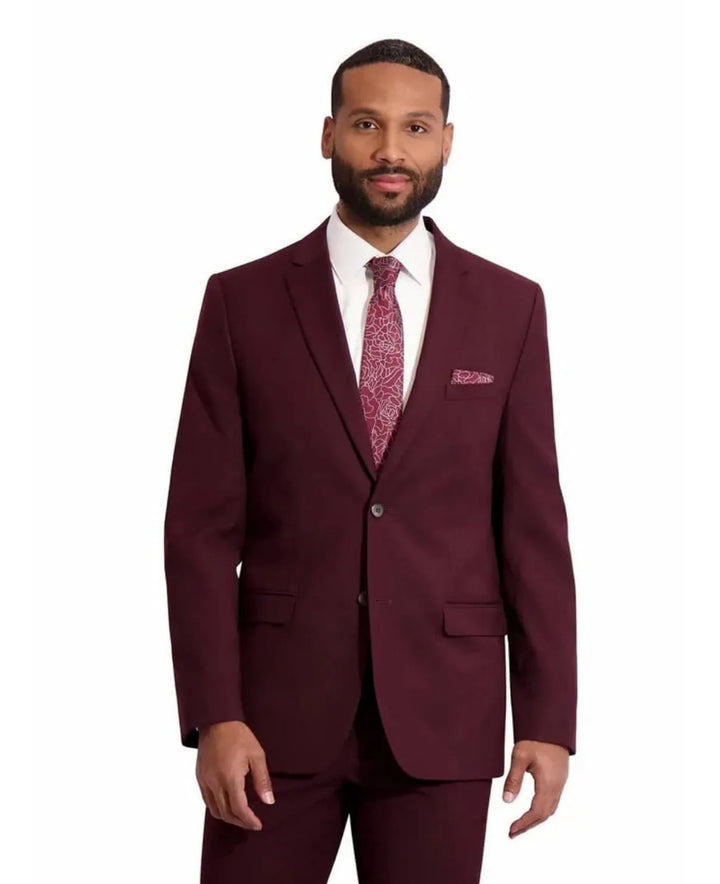Burgundy Suit Jacket