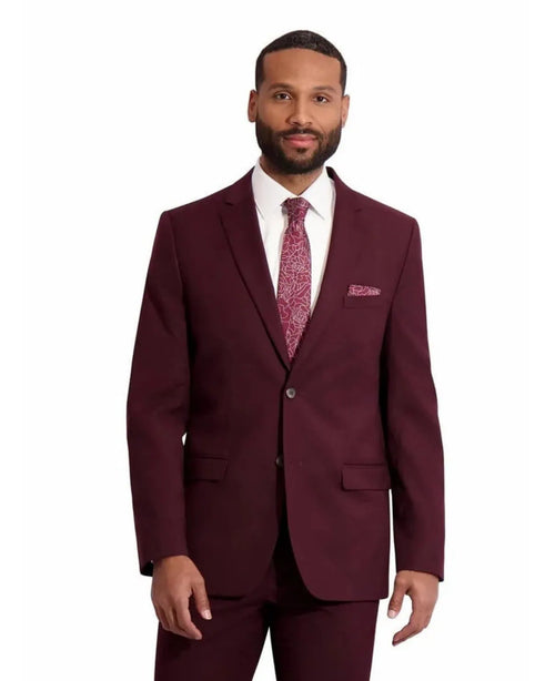 Burgundy Suit Jacket