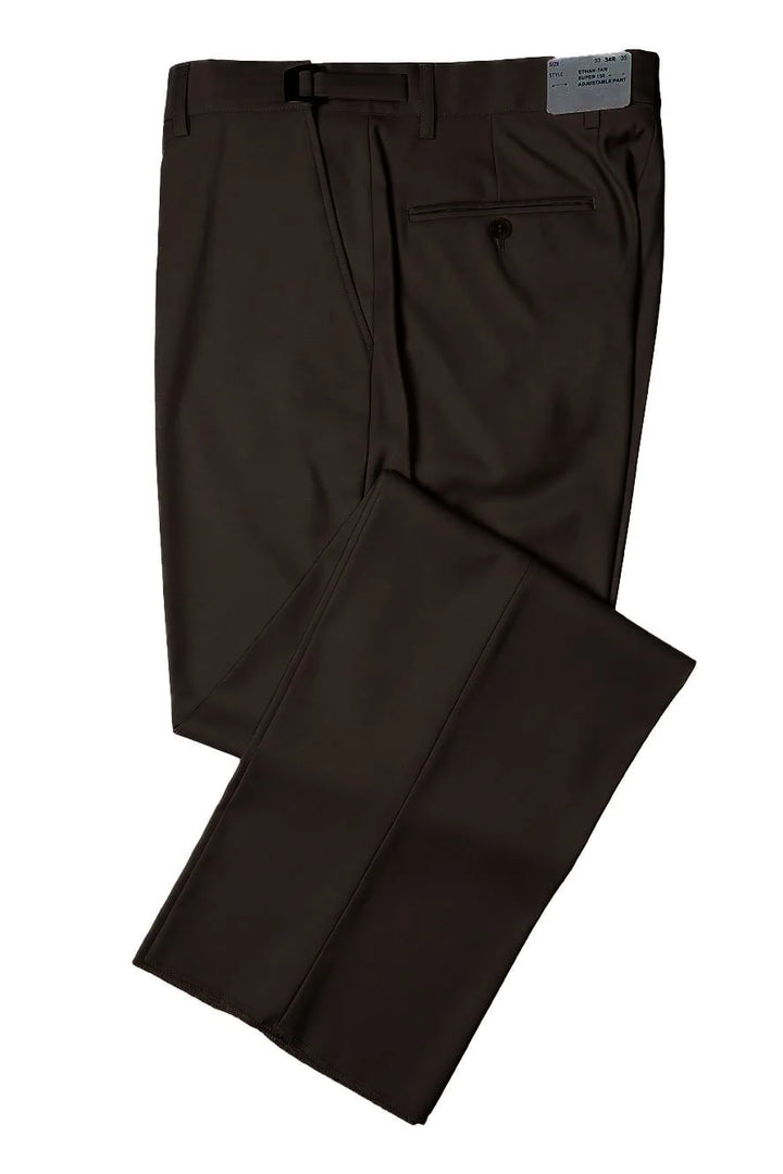 Dark Brown Tuxedo Pants