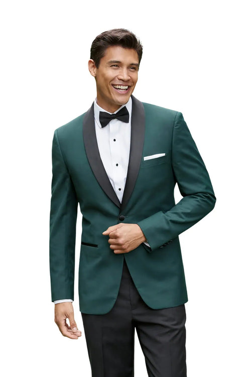 Hunter Green Shawl Tuxedo Jacket