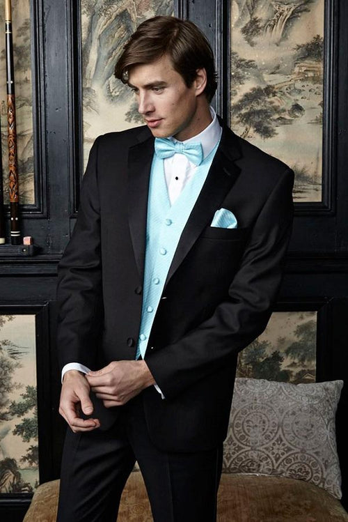'Barcelona' Black Tuxedo Jacket