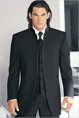 'Mirage' Black Tuxedo Jacket
