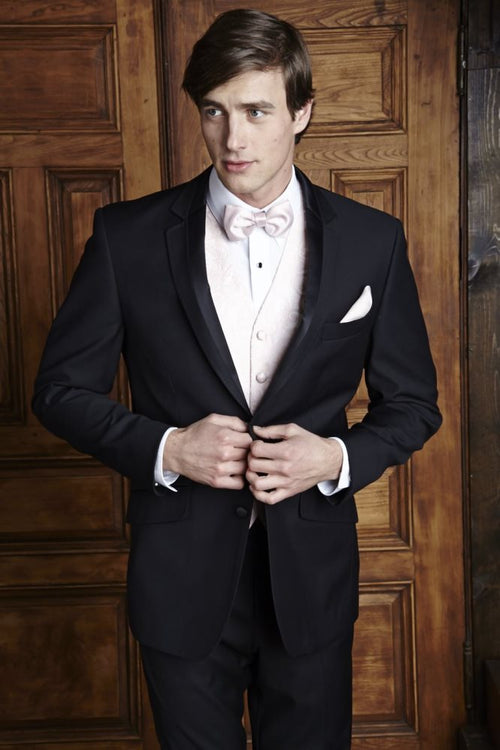 'Vogue' Black Tuxedo Jacket