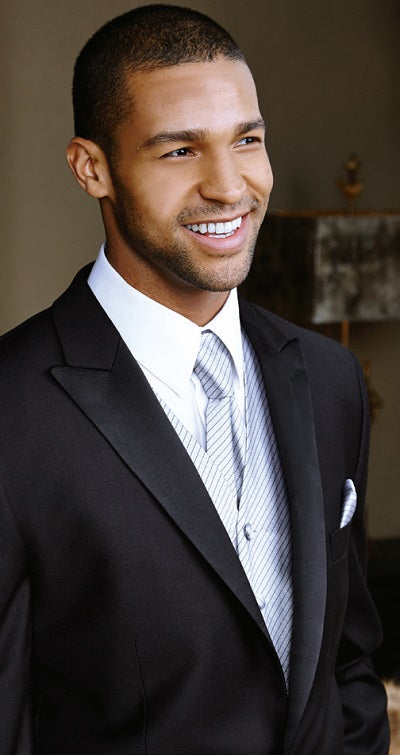 'Vienna' Black Tuxedo Jacket