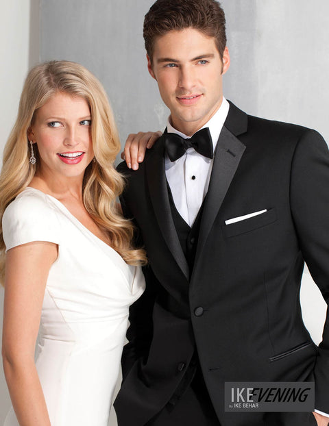'Parker' Black Tuxedo Jacket