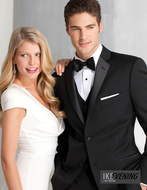 'Parker' Black Tuxedo Jacket