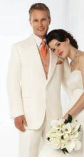 Load image into Gallery viewer, &#39;Roma&#39; Ivory Tuxedo Jacket