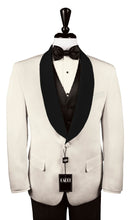 Load image into Gallery viewer, &#39;Park Ave&#39; Ivory Tuxedo Jacket