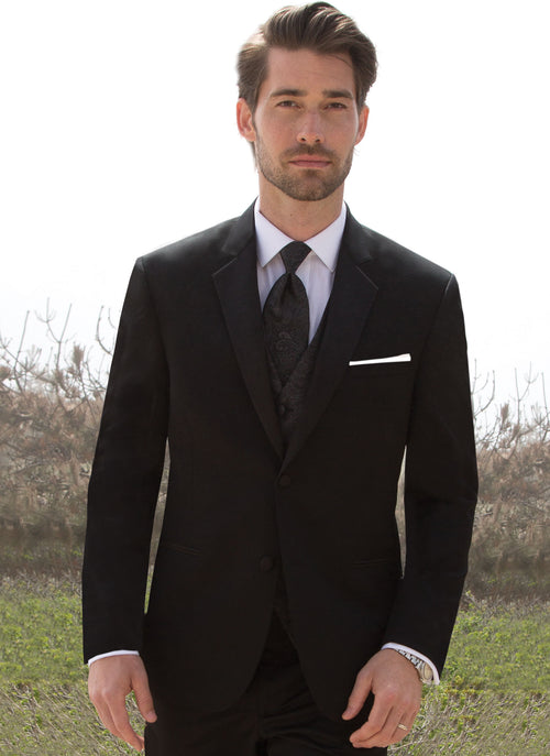 'Desire' Black Tuxedo Jacket