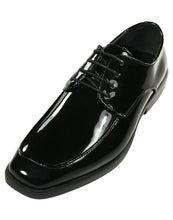 Load image into Gallery viewer, Bellagio - Gloss Black Tuxedo Shoes