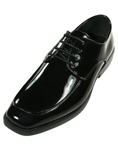 Bellagio - Gloss Black Tuxedo Shoes
