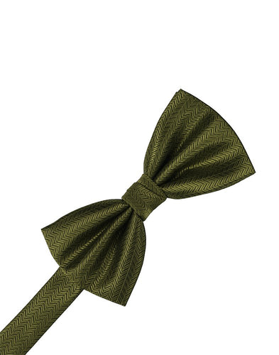 Fern Herringbone Bowtie