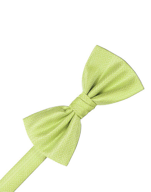 Kiwi Herringbone Bowtie