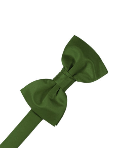 Clover Solid Satin Bowtie