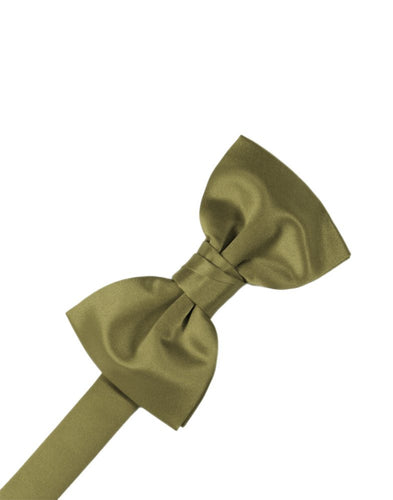 Fern Solid Satin Bowtie