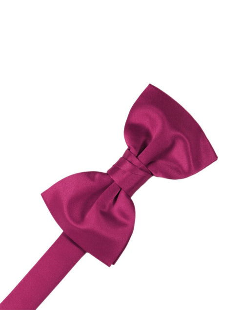 Watermelon Solid Satin Bowtie