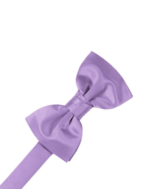Wisteria Solid Satin Bowtie