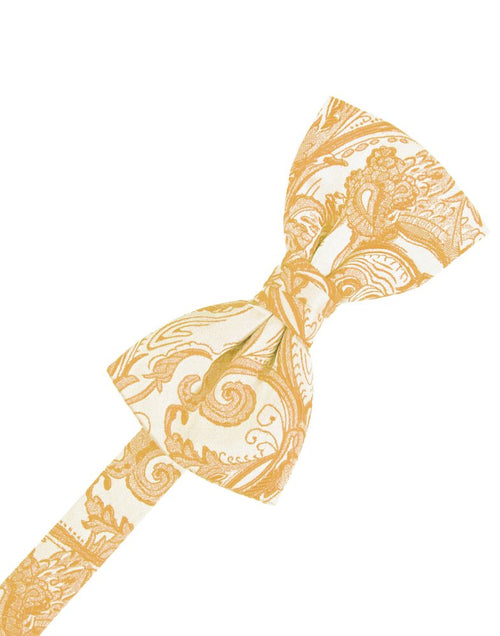Apricot Tapestry Bowtie