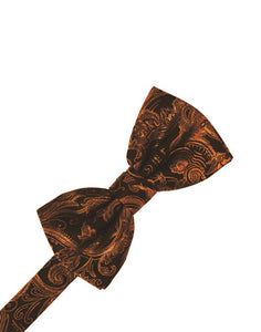 Cognac Tapestry Bowtie