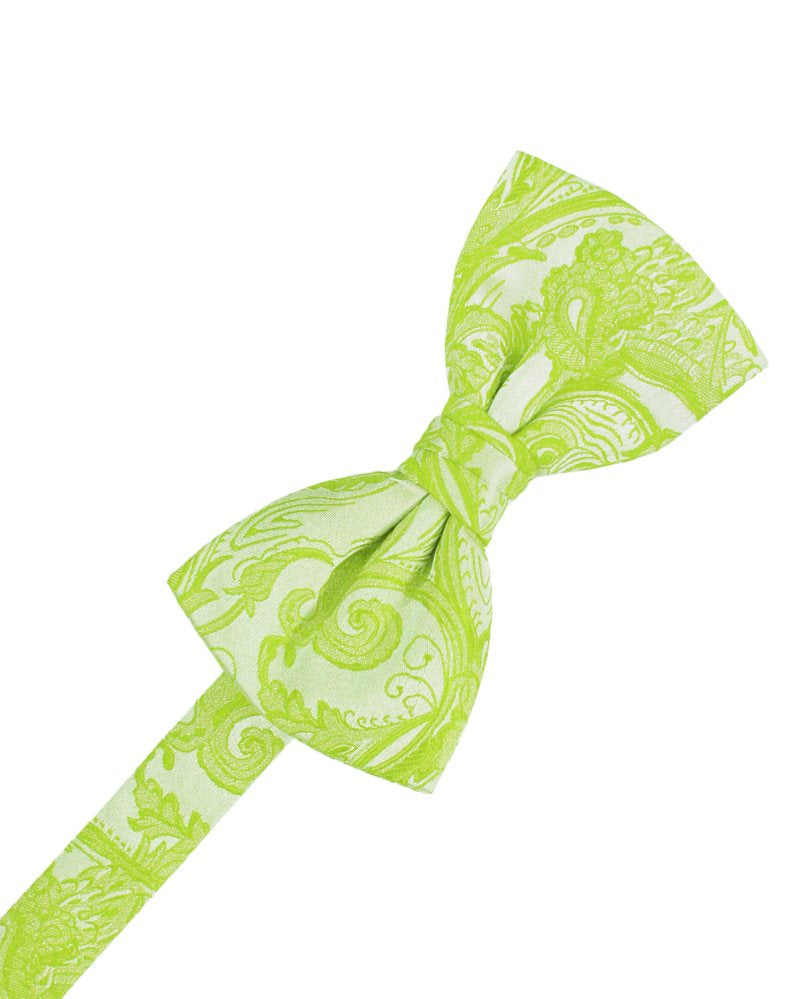 Lime Tapestry Bowtie