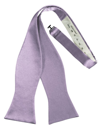 Heather Self-Tie Solid Satin Bowtie