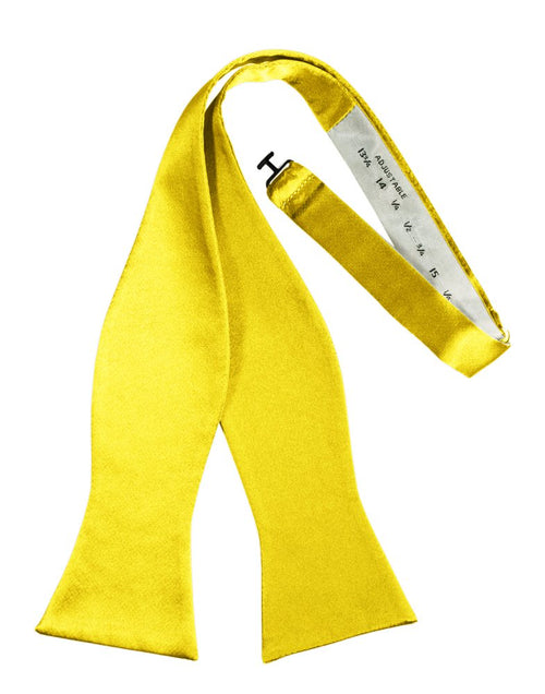 Sunbeam Self-Tie Solid Satin Bowtie