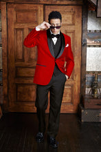 Load image into Gallery viewer, &#39;Bradford&#39; Red Tuxedo Jacket