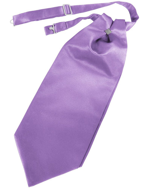 Wisteria Solid Satin Cravat