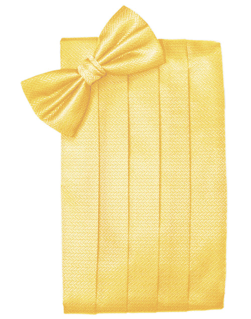 Sunbeam Herringbone Cummerbund