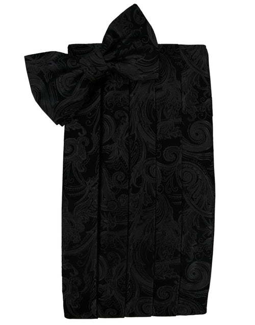 Black Tapestry Cummerbund
