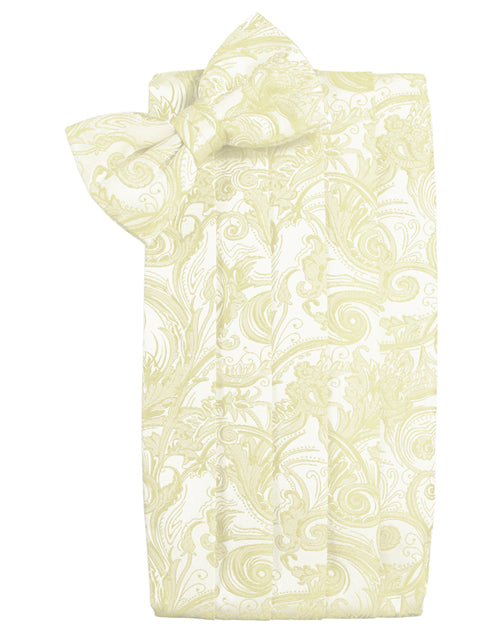 Canary Tapestry Cummerbund