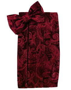 Scarlet Tapestry Cummerbund