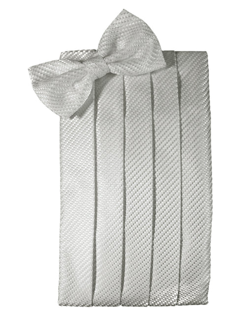 Platinum Venetian Cummerbund