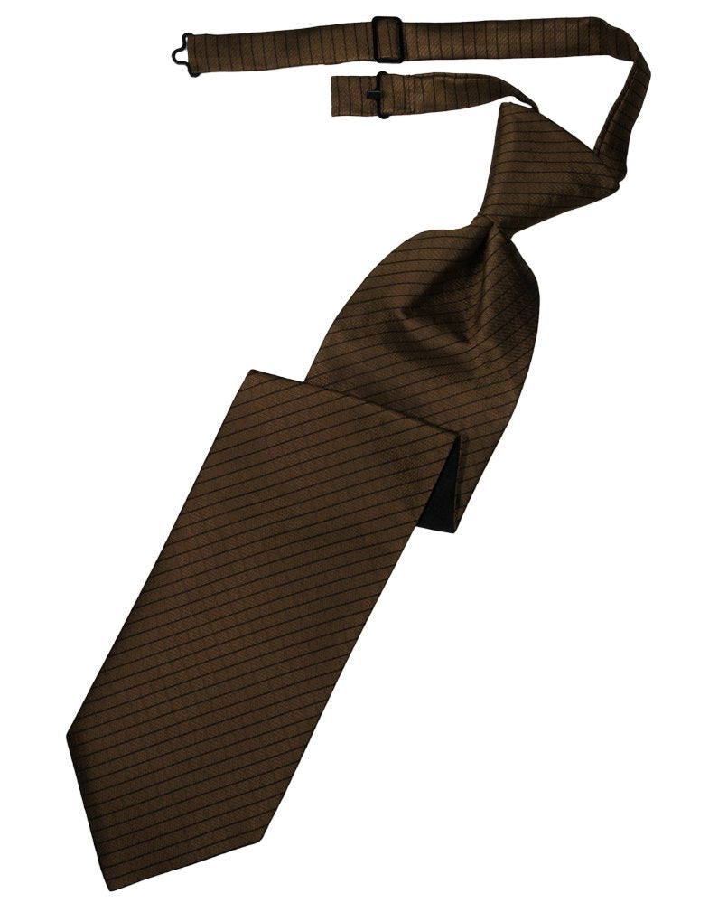 Chocolate Palermo Long Tie