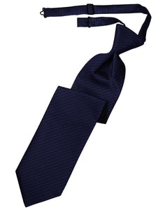 Navy Palermo Long Tie