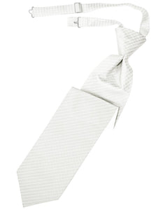 White Palermo Long Tie