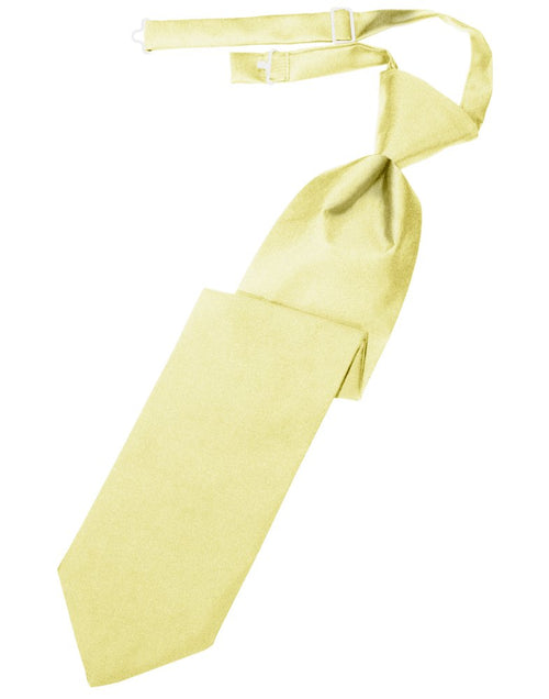 Banana Solid Satin Long Tie