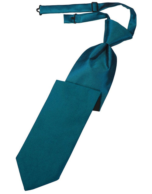 Oasis Solid Satin Long Tie