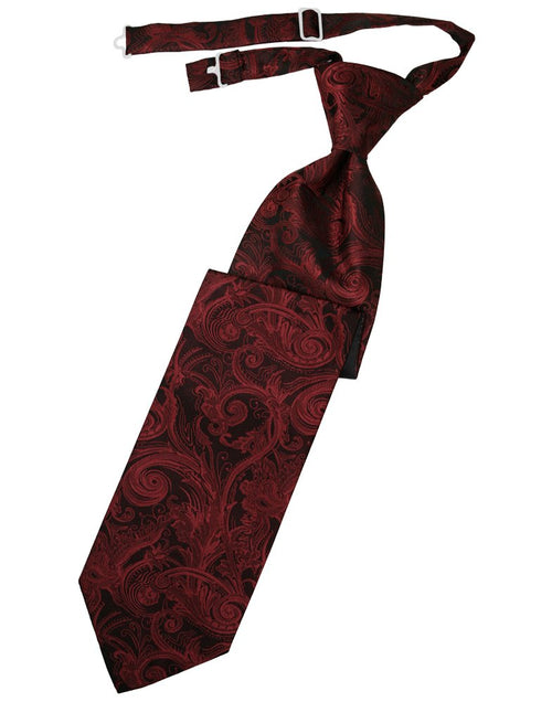 Apple Tapestry Long Tie