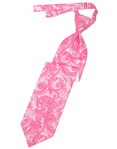 Bubblegum Tapestry Long Tie