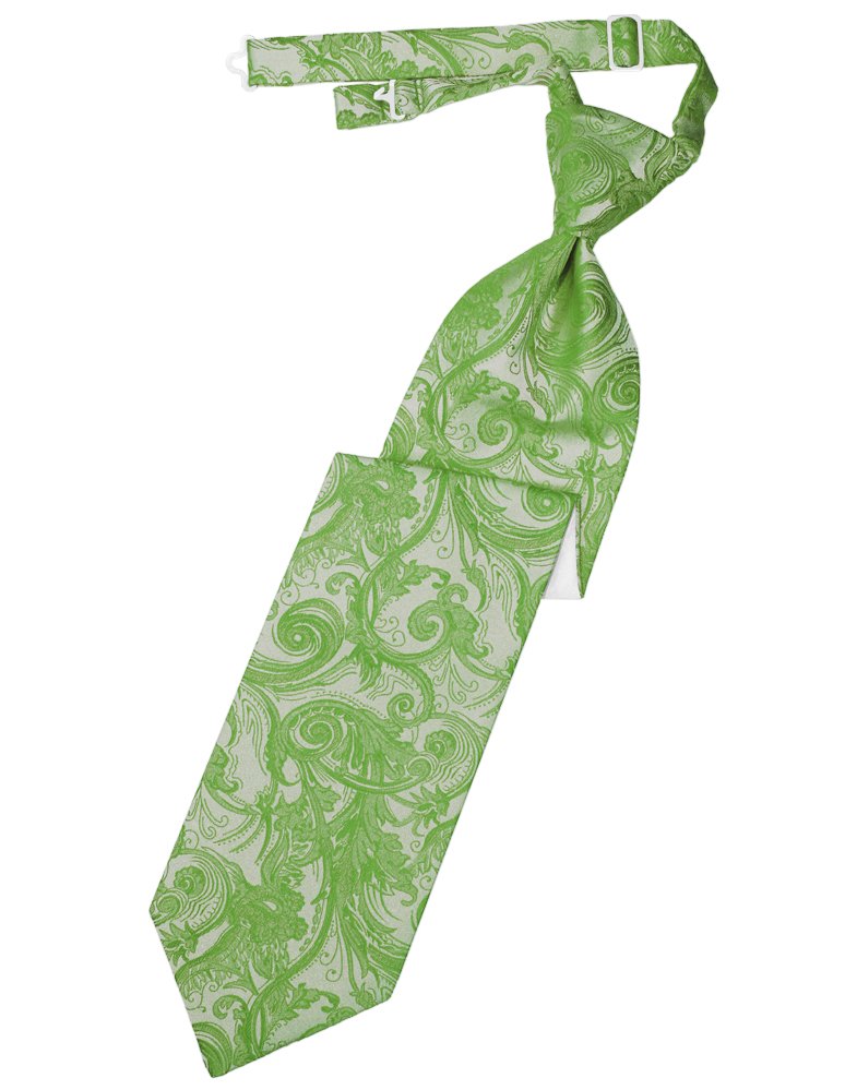 Clover Tapestry Long Tie