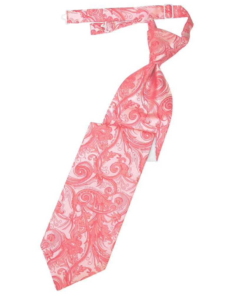 Guava Tapestry Long Tie