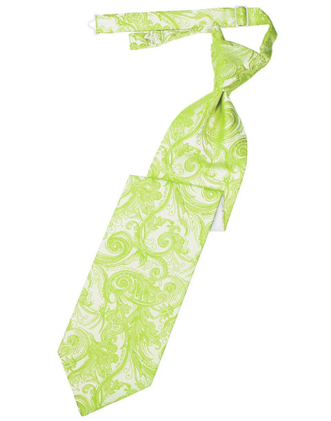 Lime Tapestry Long Tie