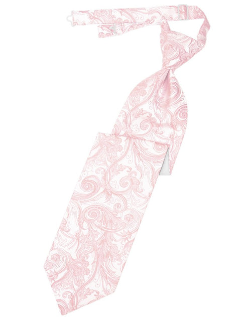 Pink Tapestry Long Tie
