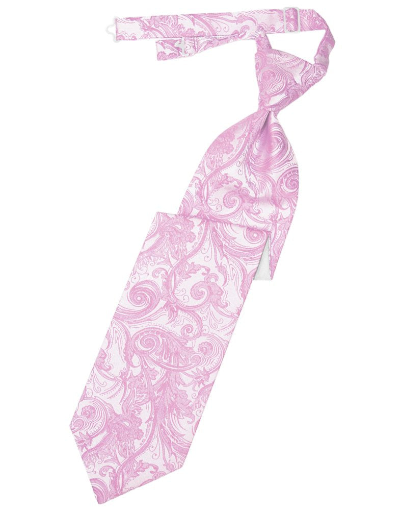 Rose Petal Tapestry Long Tie