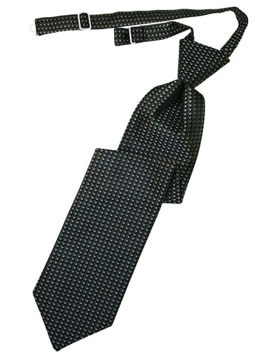 Asphalt Venetian Long Tie